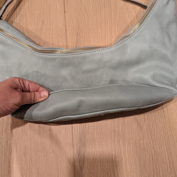 Dusty Teal Crescent Bag - Picture 3 of 8